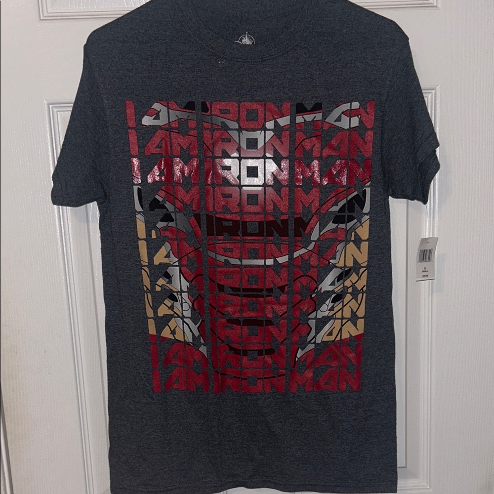 Disney Iron Man Tee - Red, Black, Gray